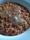 Risotto con zucca, timo e noce moscata
