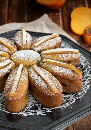 Foto di Torta di Cachi Mela e Cioccolato