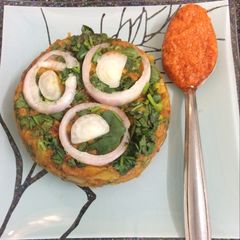 Vegetables Masala oats A picture of Vegetables Masala oats.