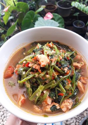 Foto resep Cah kangkung terasi