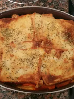 Una foto de Empanada de pan bimbo