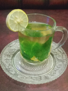 Foto resep Jahe mint + jeruk nipis