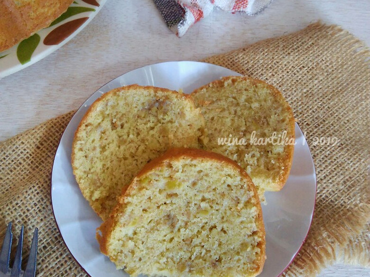 Resep Moist Banana Cake, Enak Banget