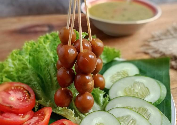 Resep Sate Telur puyuh Anti Gagal