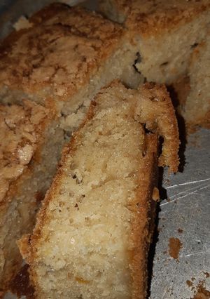 Una foto de Torta con fideos cocidos