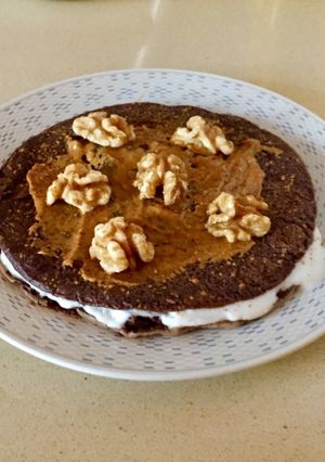 Una foto de Tortitas de avena sabor chocolate