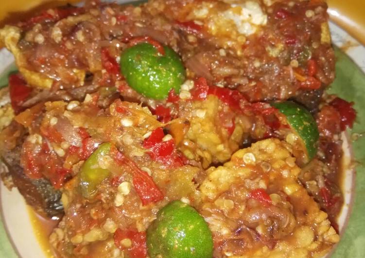 Cara Gampang Membuat Pecak Tempe Bandeng Goreng👍😍😜Mm Anna Anti Gagal