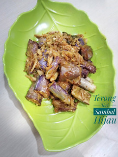 Foto resep Terong Teri Sambal Hijau