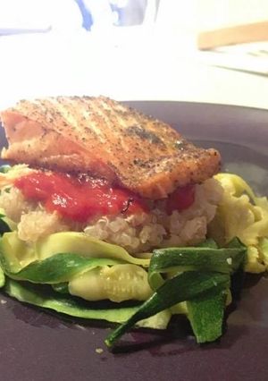 Foto di Salmone allegro
