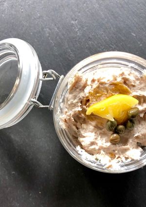 Une photo de Rillettes de maquereau au citron confit