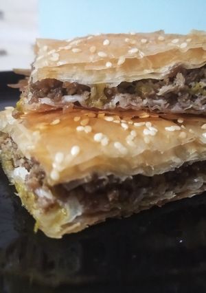 Φωτογραφία της συνταγής Εύκολη πρασοκιμαδόπιτα