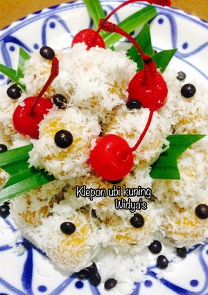 Foto resep Klepon ubi kuning