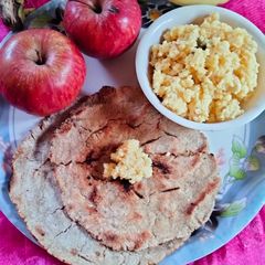 Soft Ragi ki chapati/Roti Navratri special A picture of Soft Ragi ki chapati/Roti Navratri special.