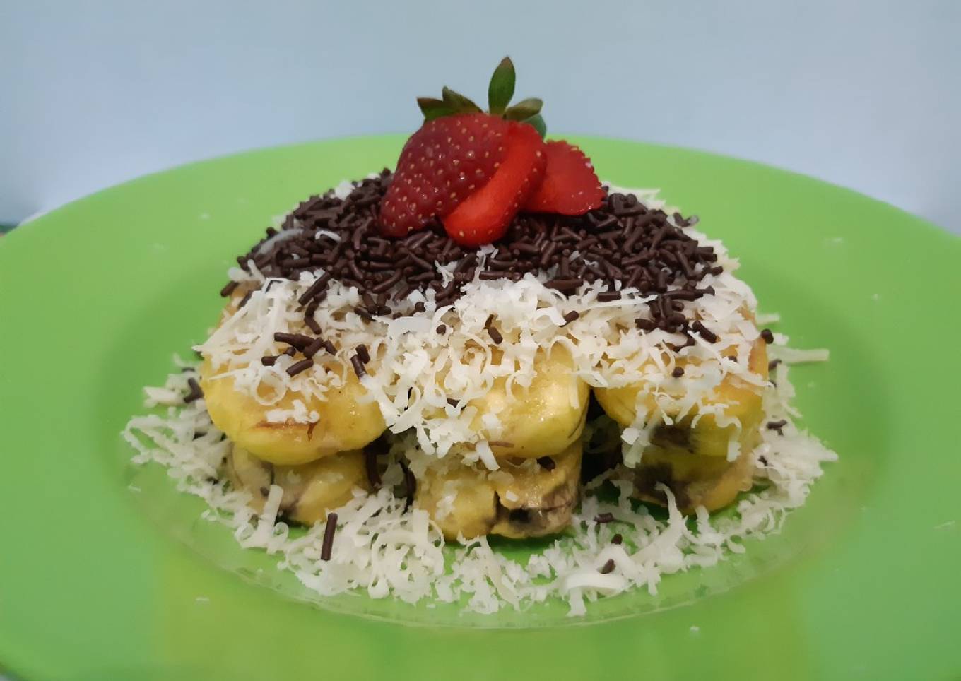 Pisang Bakar Coklat Keju