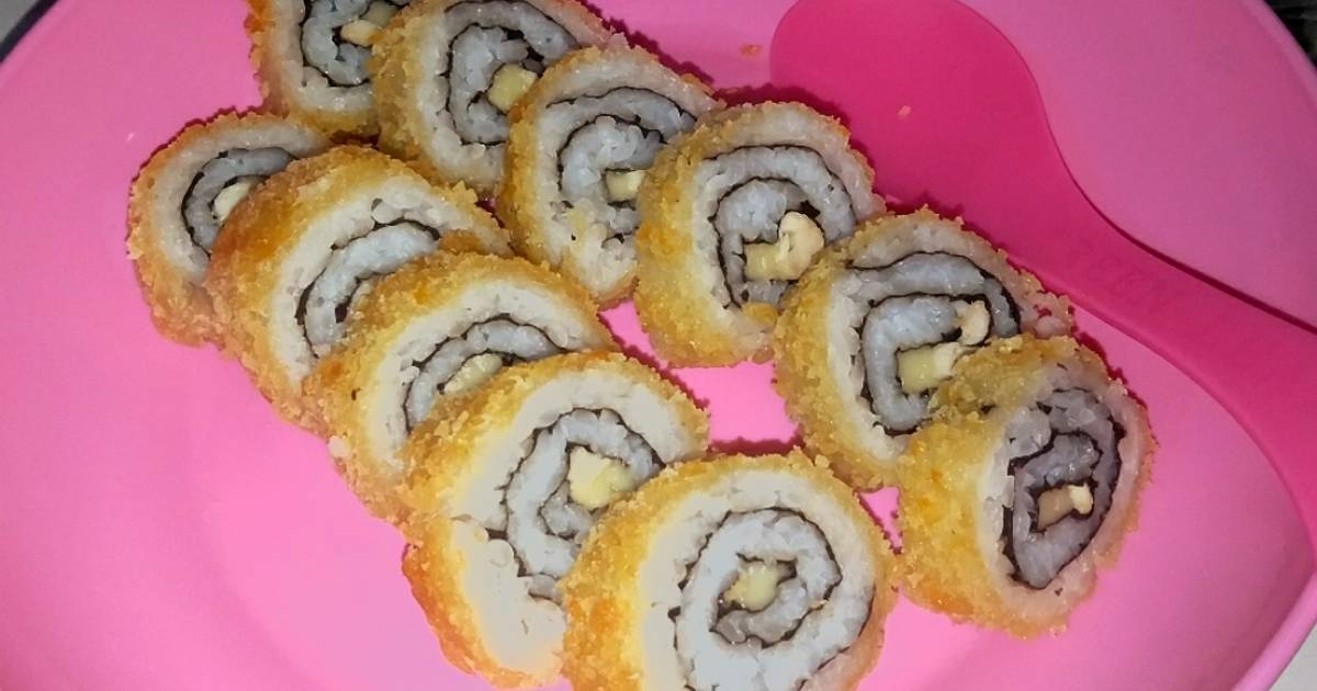 Resep Crispy chicken sushi roll oleh Nesya Kids - Cookpad