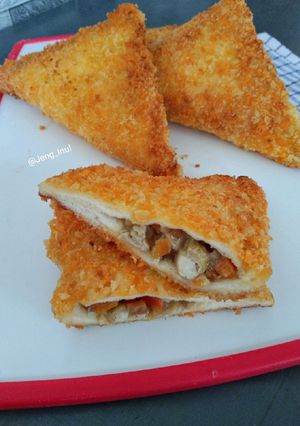 Foto resep Roti tawar goreng isi ragout wortel