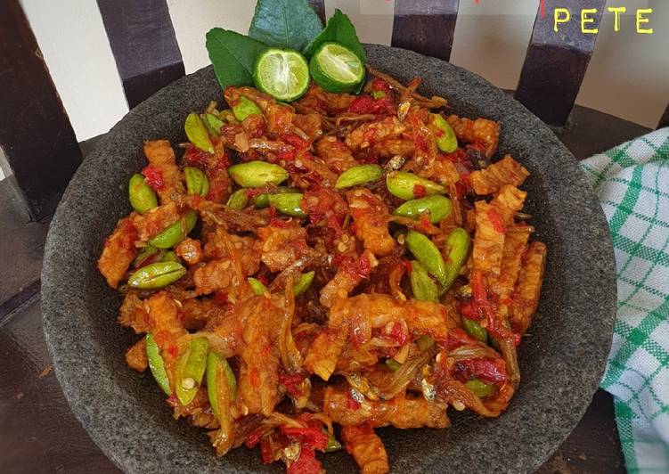 Resep Sambel Tempe Teri Pete yang Lezat Sekali