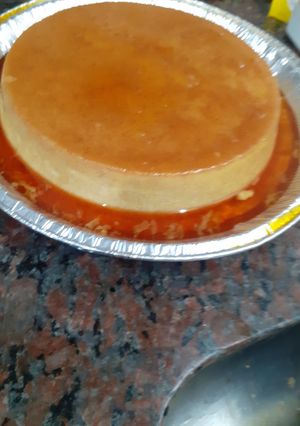 Una foto de Budín de bananas