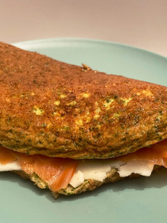 Una foto de Tortilla soufflé de brócoli