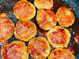 Thịt heo viên sốt dầu hào