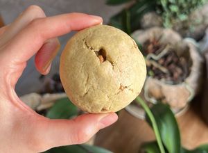 Una foto de Galleta de mantequilla con nuez
