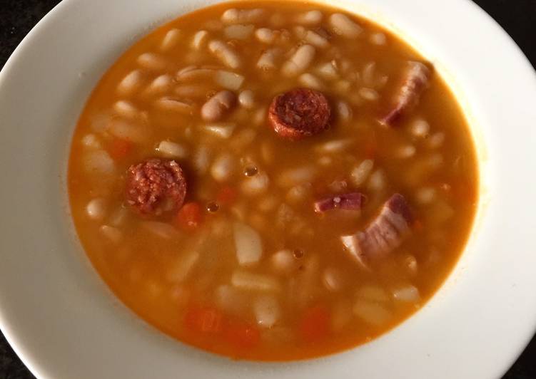 Fabada al estilo asturiano