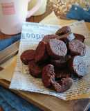 Crispy Cocoa Cookies Made with Rice Flour