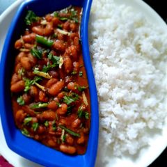 A picture of Punjabi Rajma masala.