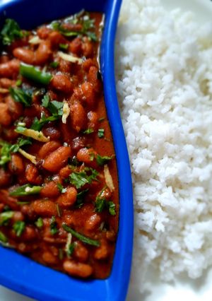 A picture of Punjabi Rajma masala.