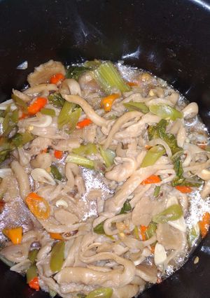 Foto resep Oseng jamur buncis