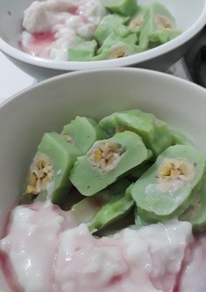Foto resep Es Pisang Ijo