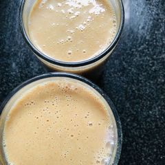 A picture of Cotton seeds milk (paruthe paal).