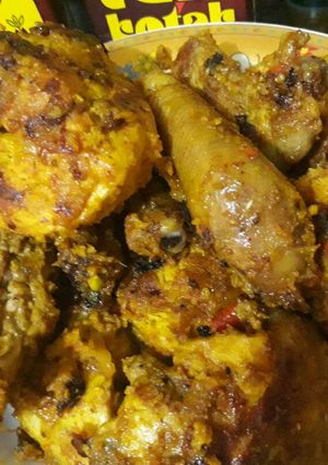 Foto resep Ayam panggang pedas khas jombang