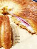 Ham and Raclette Cheese Cake