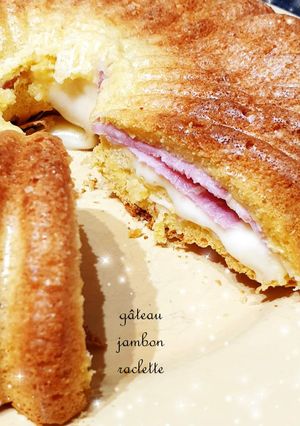 Une photo de Gâteau jambon raclette😋