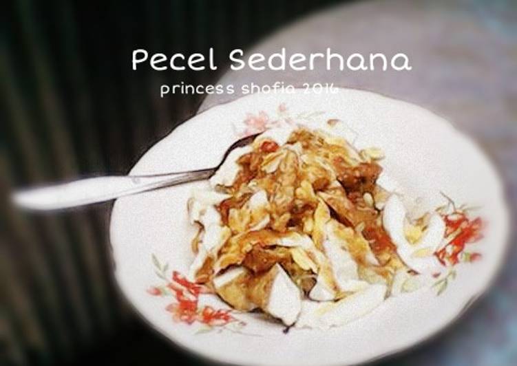 Pecel Sederhana