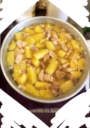 รูปของ แกงสับปะรดหมู หรือ ต้มจืดสับปะรดหมู