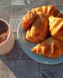 Croissants de masa Danesa