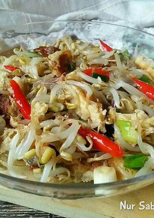 Foto resep Cah Toge dan Telur Dadar #pr_recookmasakanawalanT