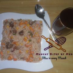Meen's Stir Fried Rice A picture of Meen's Stir Fried Rice.