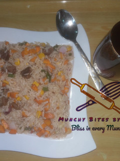 A picture of Meen's Stir Fried Rice.