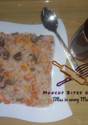 A picture of Meen's Stir Fried Rice.