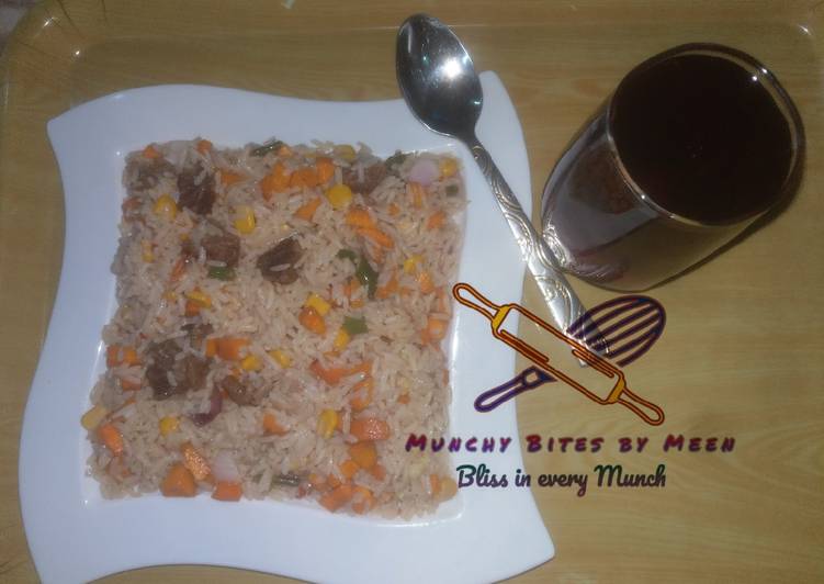 Step-by-Step Guide to Make Favorite Meen&amp;#39;s Stir Fried Rice