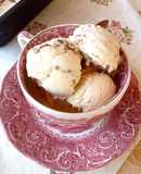 Gelado de Manteiga de Amendoim e Chocolate