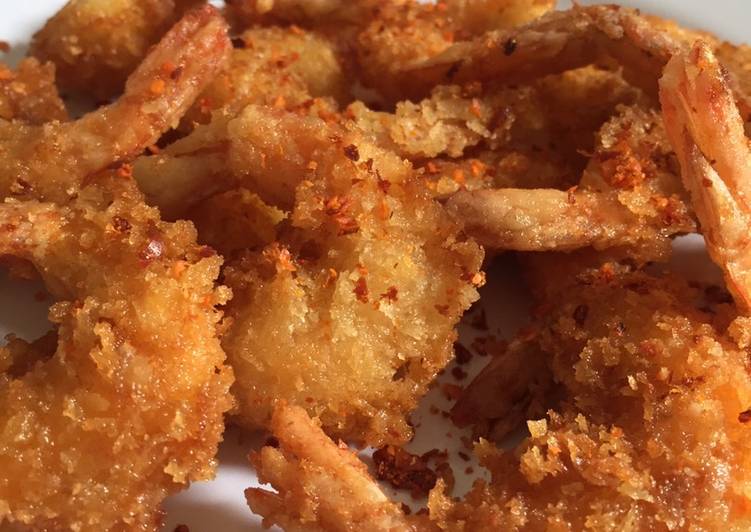 Resep Udang goreng tepung, Enak Banget
