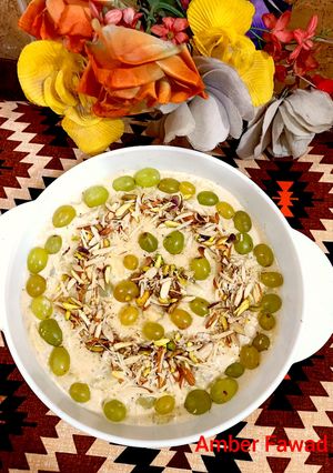 A picture of Fruit kheer mix instant rabri.