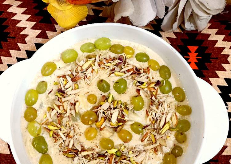 Recipe of Any-night-of-the-week Frouit kheer mix instat rabri