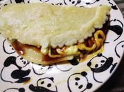 A picture of chickpea flour besan