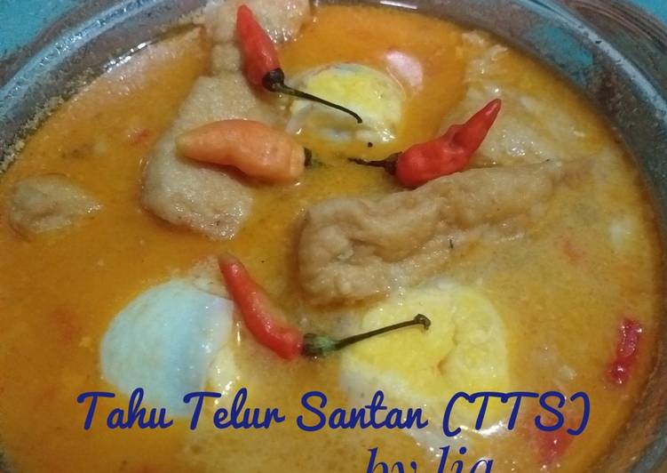 Tahu Telur Santan alias Tetes