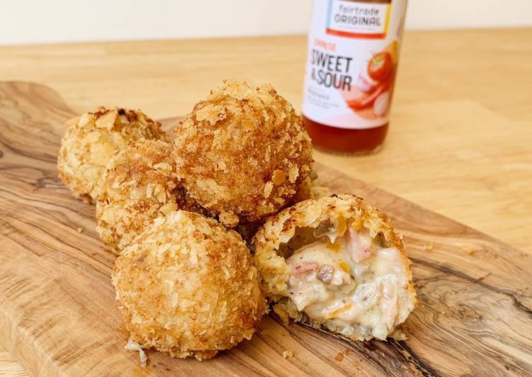 Recipe: Yummy Vegan bitterballen / brulee bomb